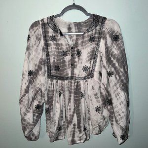 Zara Grey Blouse